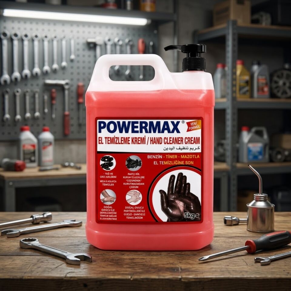 Aplus Powermax Ağır Kir El Temizleme Kremi 5 Lt