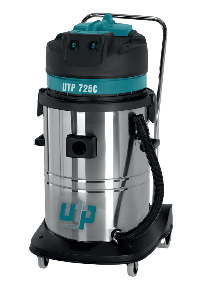 Sanayi Tipi İki Motorlu Süpürge Inox Gövde – 72 Lt.