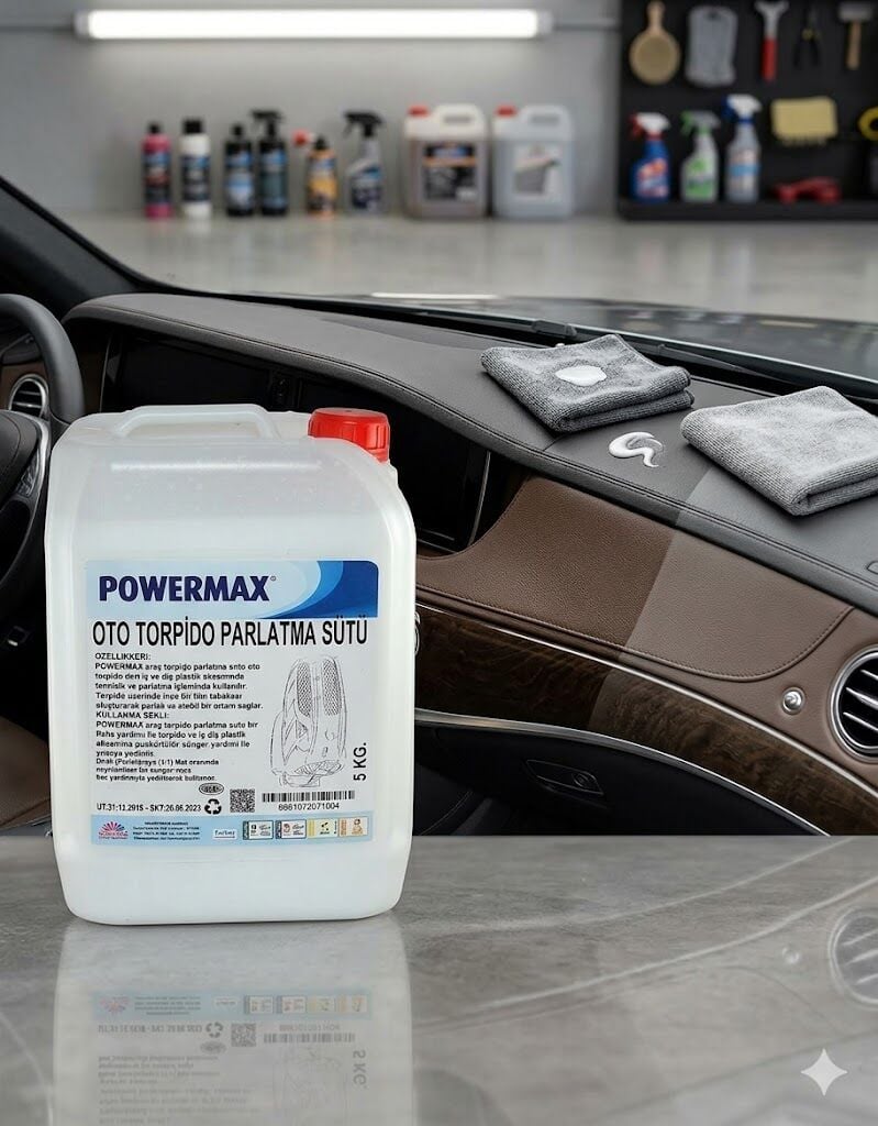 Powermax Oto Torpido Süt Cila 5 Kg