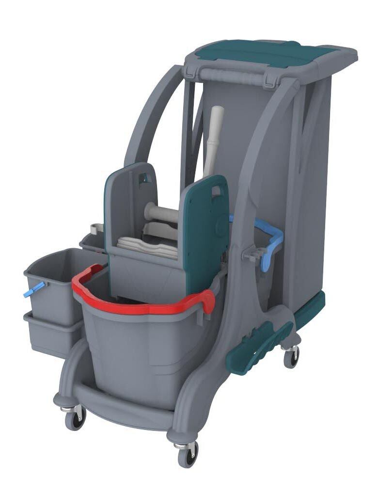 HERKÜL ÇİFT KOVALI TEMİZLİK SETİ (HERKÜL SET KOVASI ''HSK810'', HERKÜL PLASTİK PRES ''HPP794'', KAT ARABASI KÜÇÜK KOVASI ''KK796'', HERKÜL TEMİZLİK ARABALARI BRANDASI 70 LT ''1S-BR-000009'') 2x25 LT