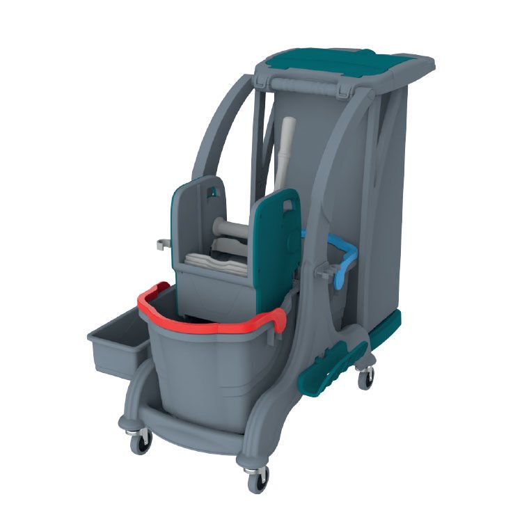 HERKÜL ÇİFT KOVALI TEMİZLİK SETİ (HERKÜL SET KOVASI ''HSK810'', HERKÜL PLASTİK PRES ''HPP794'', HERKÜL TEMİZLİK ARABALARI BRANDASI 70 LT ''1S-BR-000009'') 2x25 LT