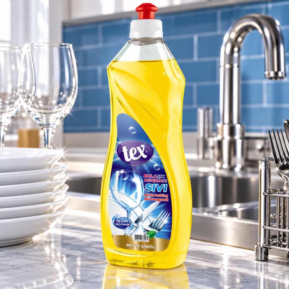 Tex Sıvı Bulaşık Deterjanı M.Sirkeli 500 Gr