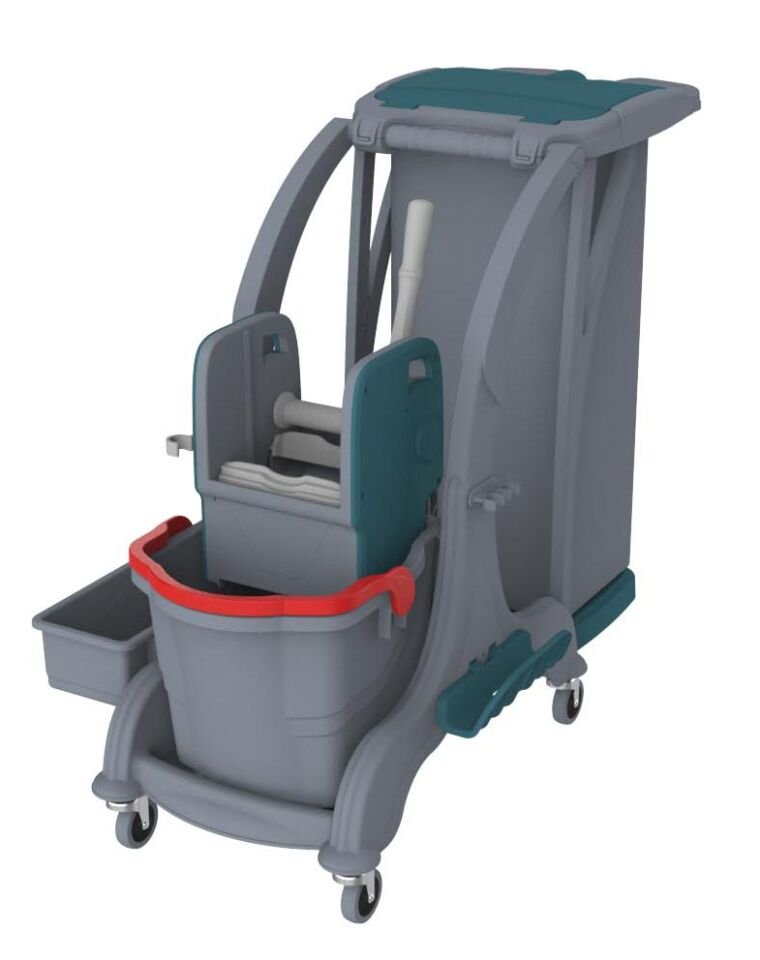 Herkül Tek Kovalı Temizlik Seti (Herkül Set Kovası ''Hsk810'', Herkül Plastik Pres ''Hpp794'', Herkül Temizlik Arabaları Brandası 70 Lt ''1S-Br-000009'')  1X25 Lt