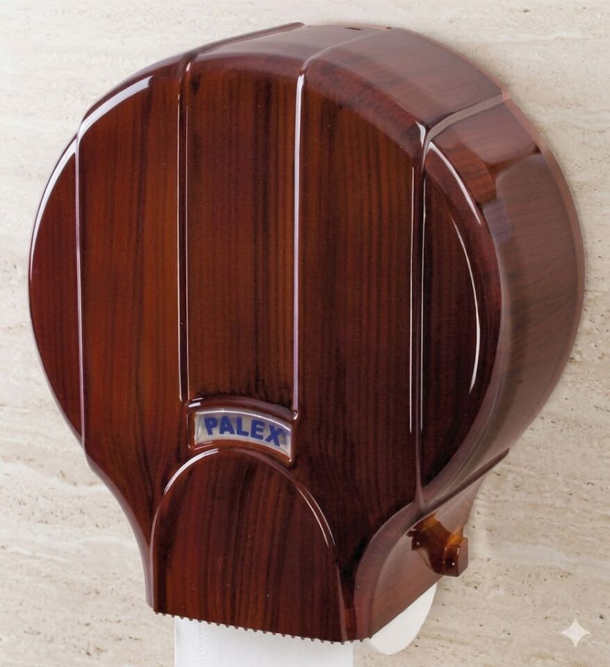 Standart Jumbo Tuvalet Kağıdı Dispenseri Ahşap