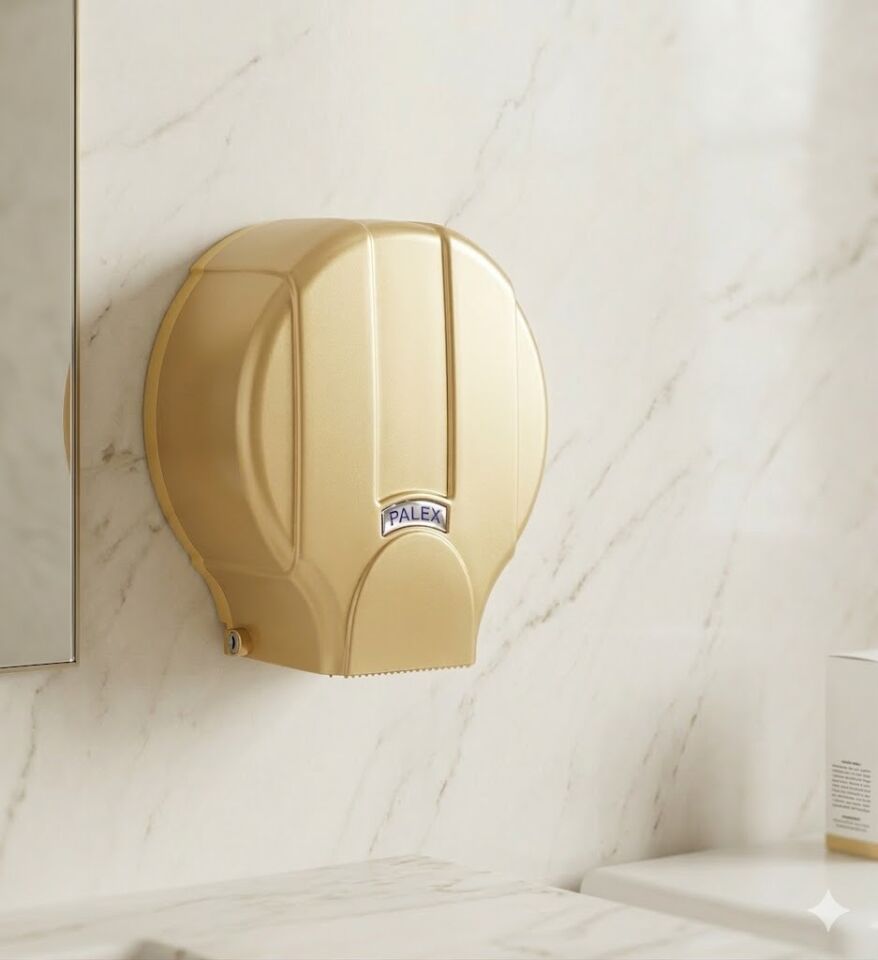 Standart Jumbo Tuvalet Kağıdı Dispenseri Gold