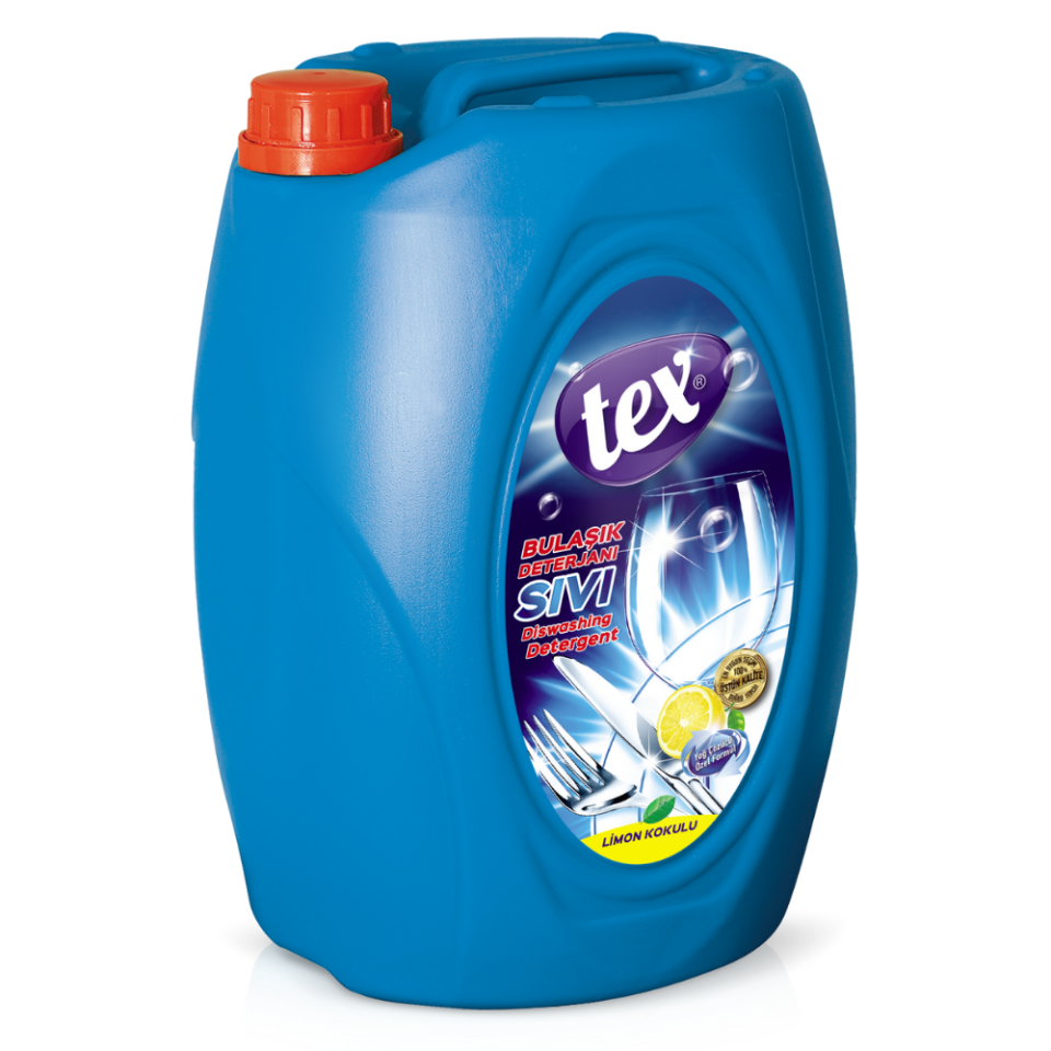 Tex Sıvı Bulaşık Deterjanı Limon 5 Kg