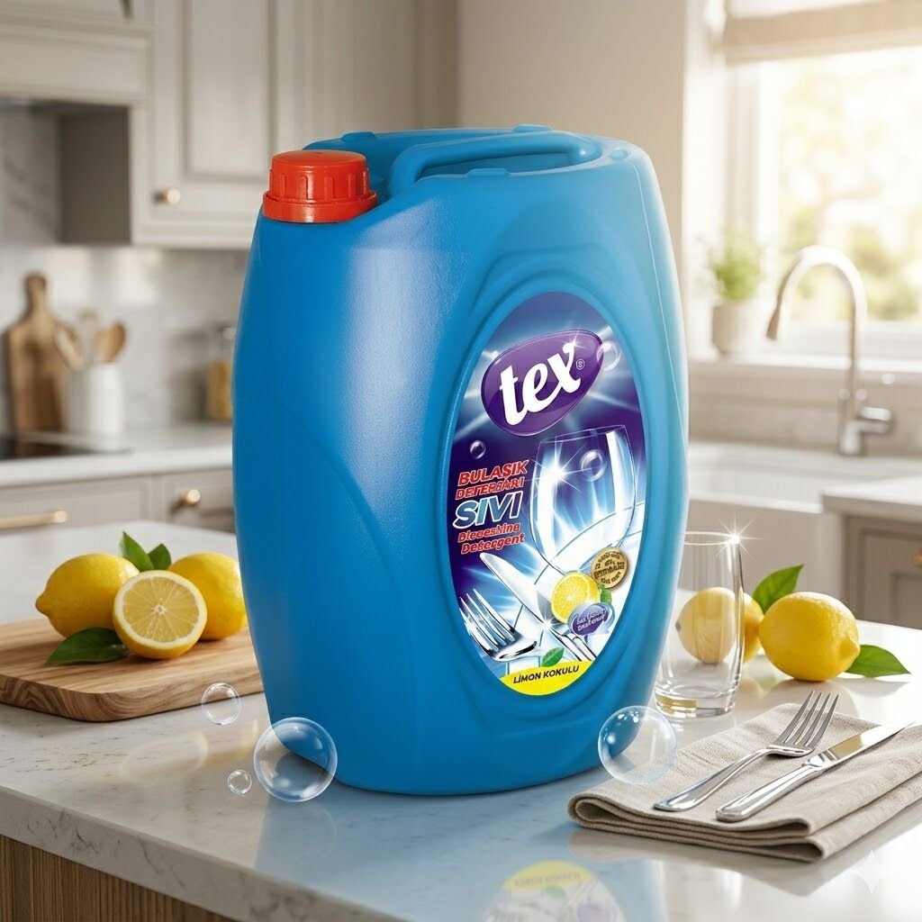 Tex Sıvı Bulaşık Deterjanı Limon 4 Kg