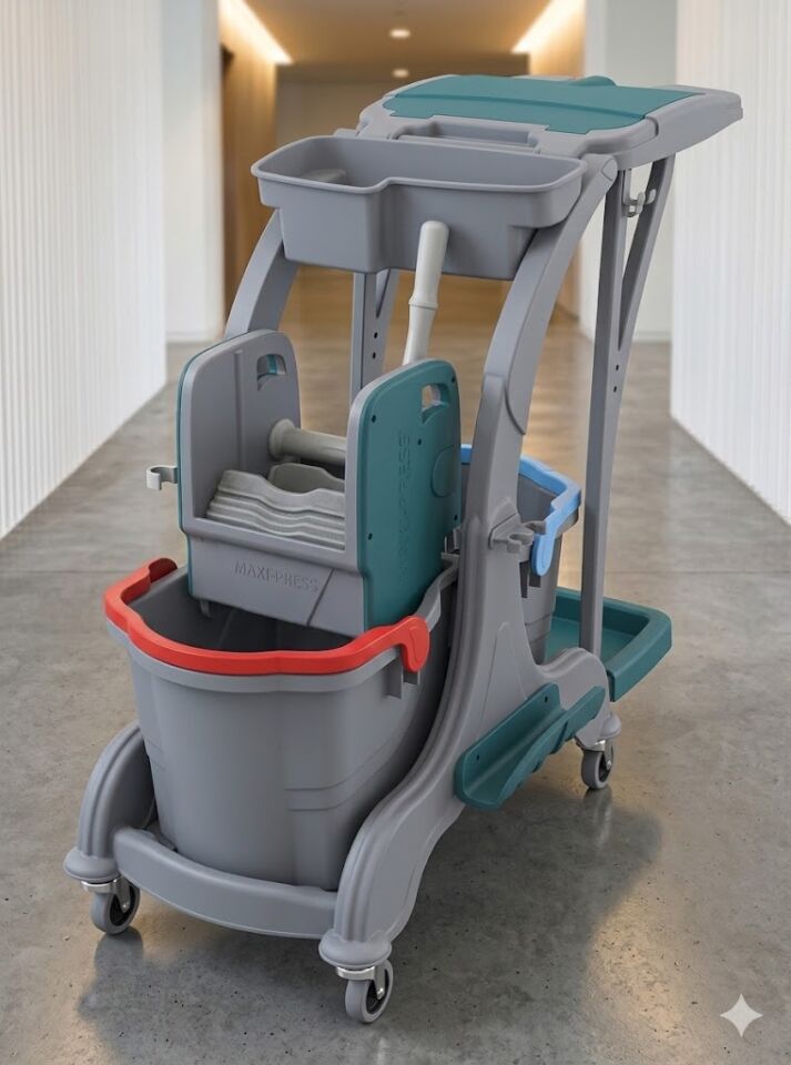 HERKÜL ÇİFT KOVALI TEMİZLİK SETİ (HERKÜL SET KOVASI ''HSK810'', HERKÜL PLASTİK PRES ''HPP794'', HERKÜL TEMİZLİK SETİ SEPETİ ''HSS781'') 2x25 LT