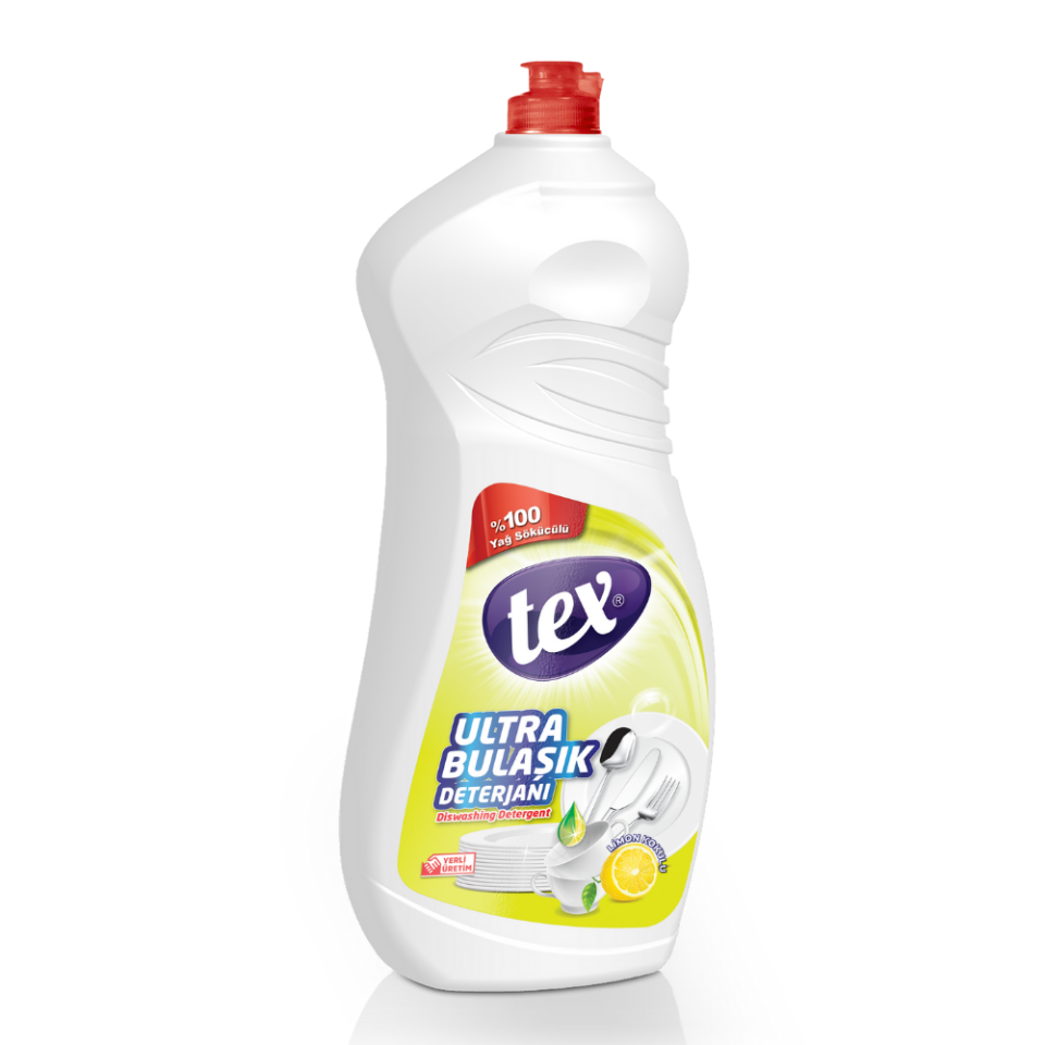 Tex Ultra Sıvı Bulaşık Deterjanı Limon 1350 Ml