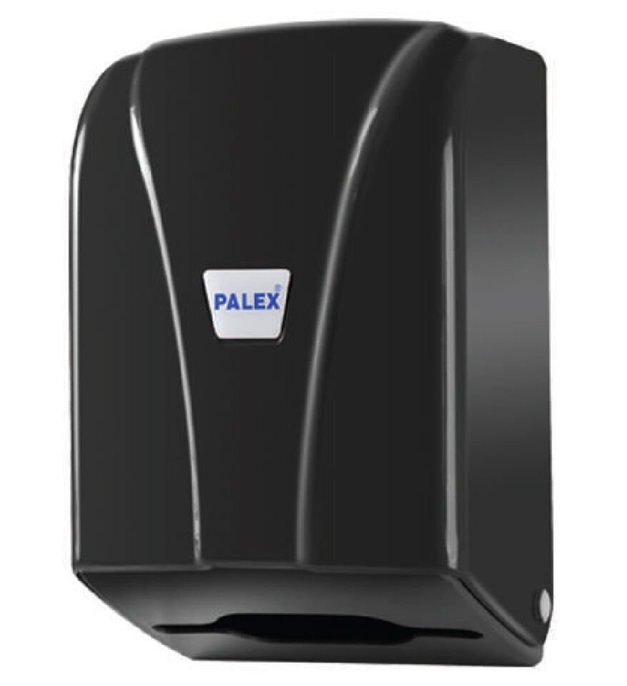 C Katlama Tuvalet Kağıdı Dispenseri Siyah