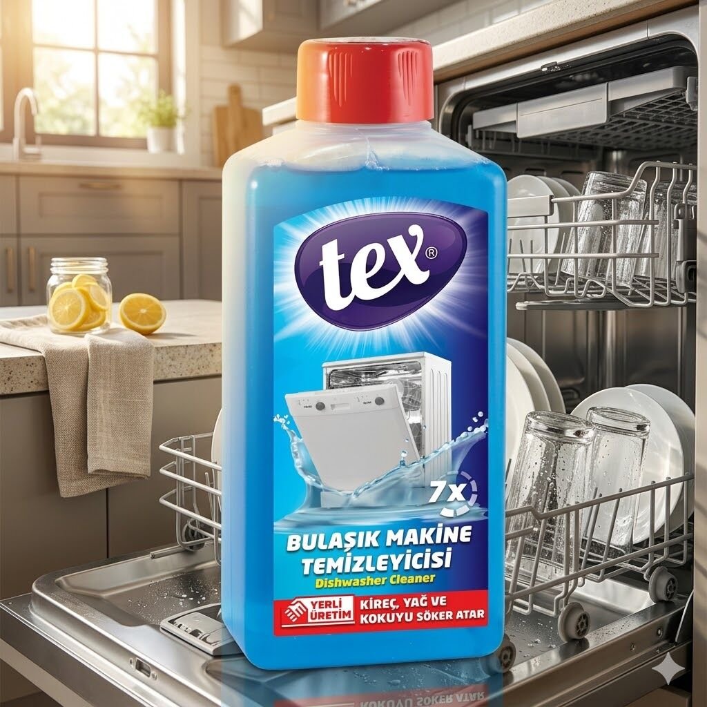 Tex Bulaşık Makine Temizleyici 250 Ml