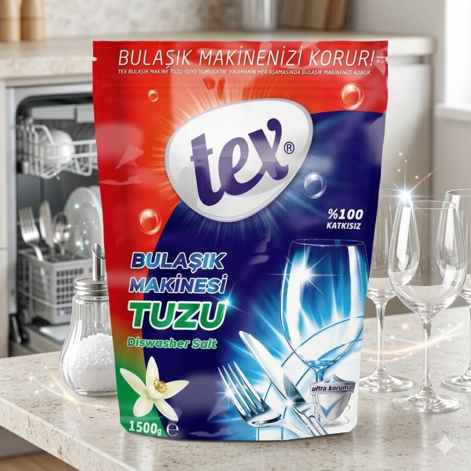 Tex Bulaşık Makine Tuzu 1500 Gr