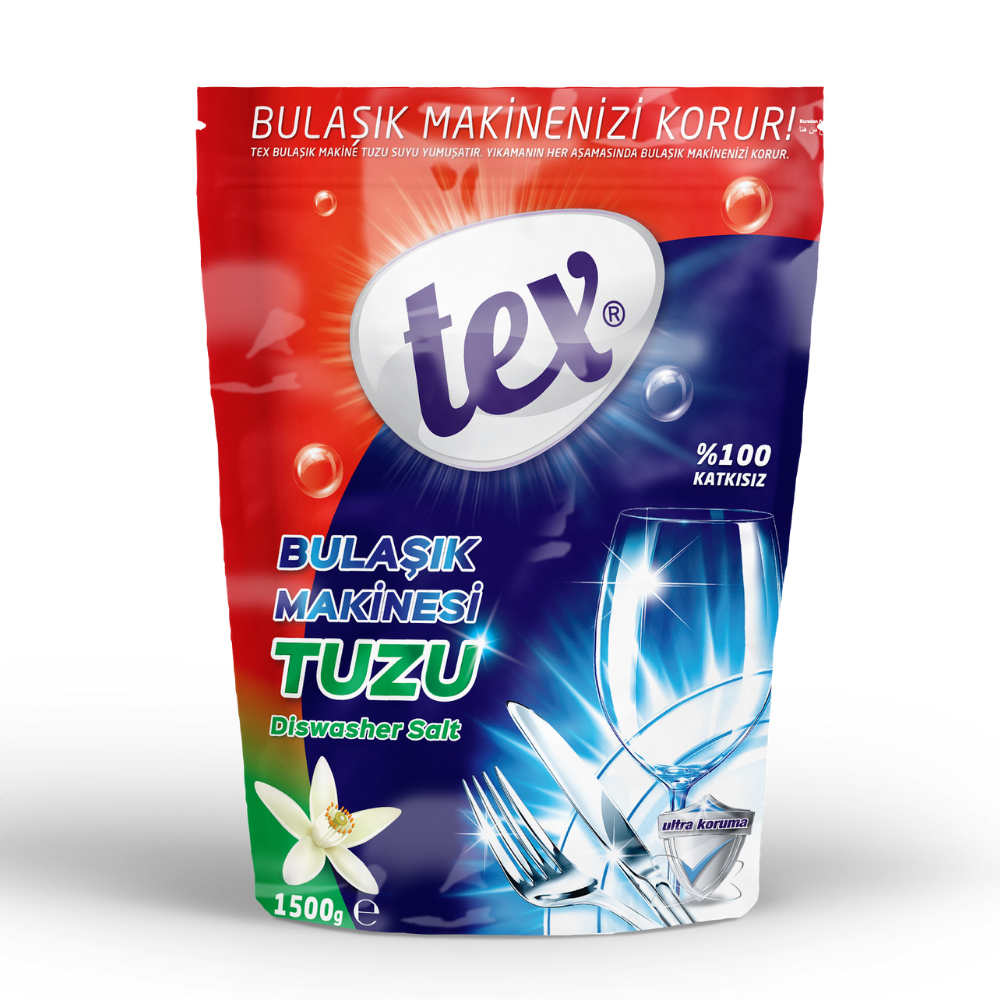 Tex Bulaşık Mak.Tuzu 1500 Gr