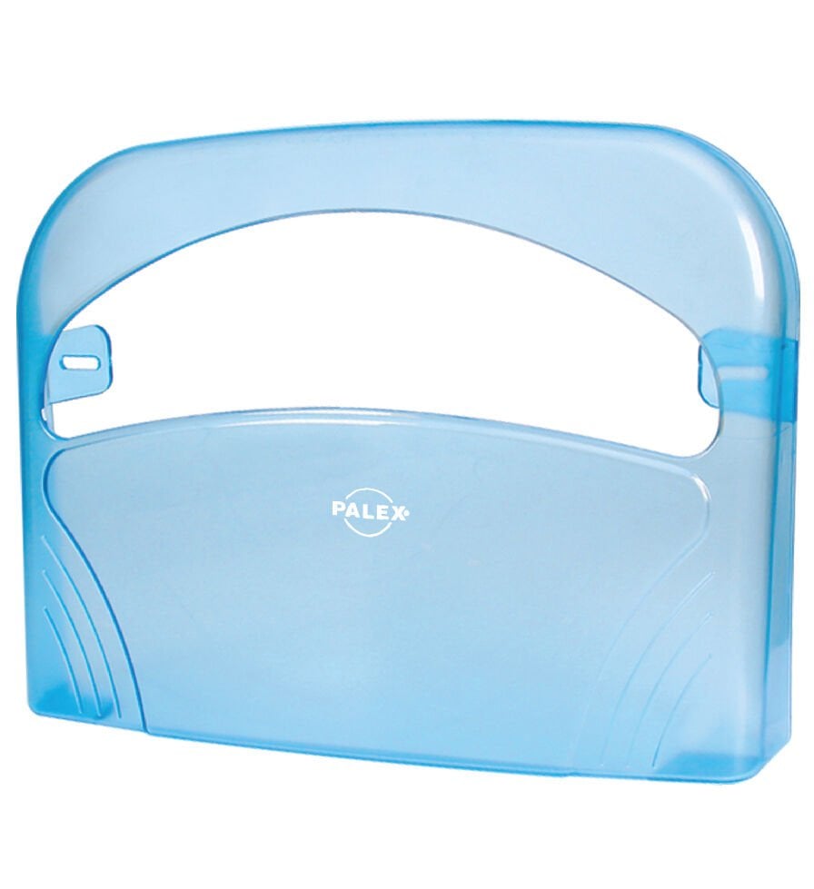 Klozet Kapak Örtüsü Dispenseri Şeffaf Mavi