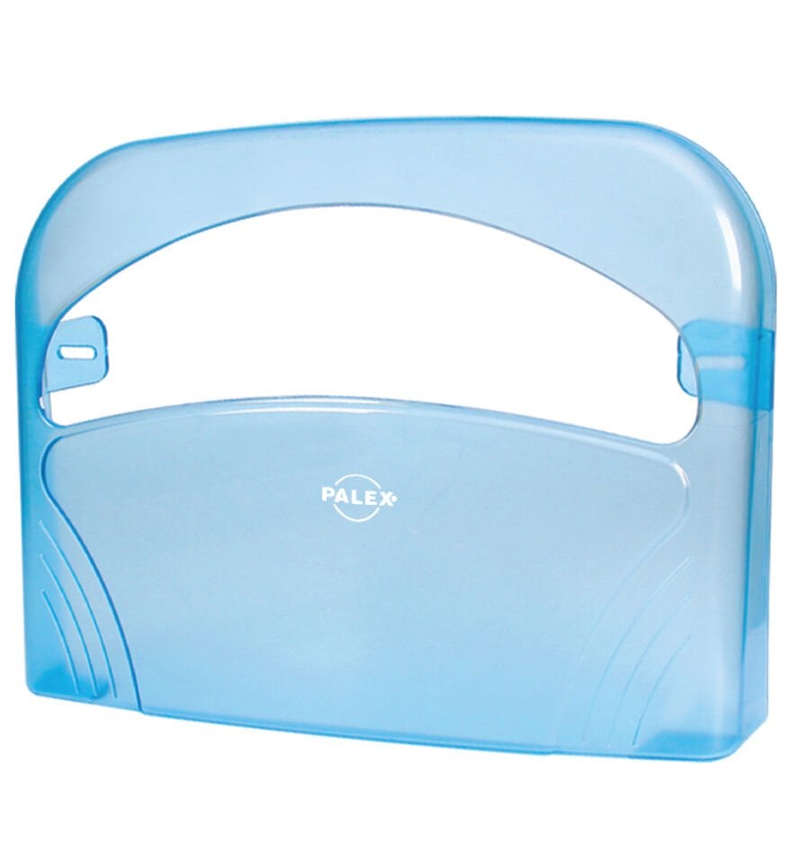 Klozet Kapak Örtüsü Dispenseri Şeffaf Mavi