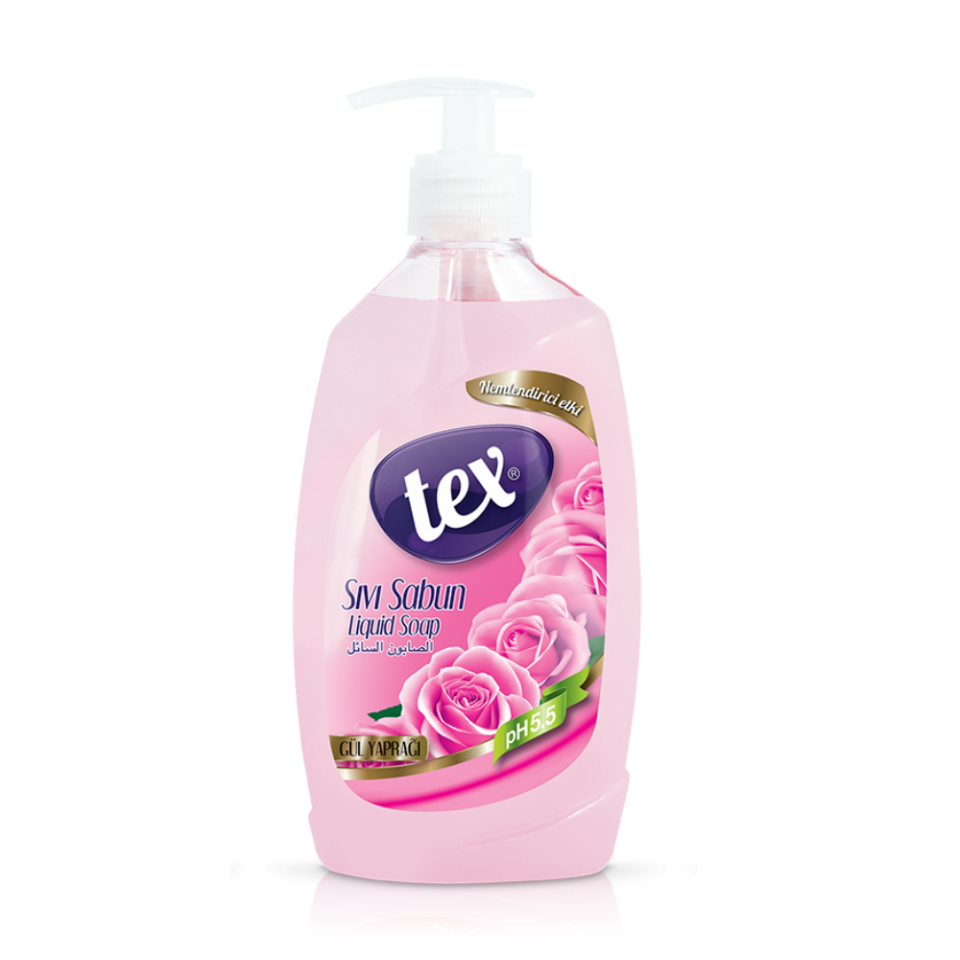 Tex Sıvı El Sabunu Gül Yaprağı 400 Gr