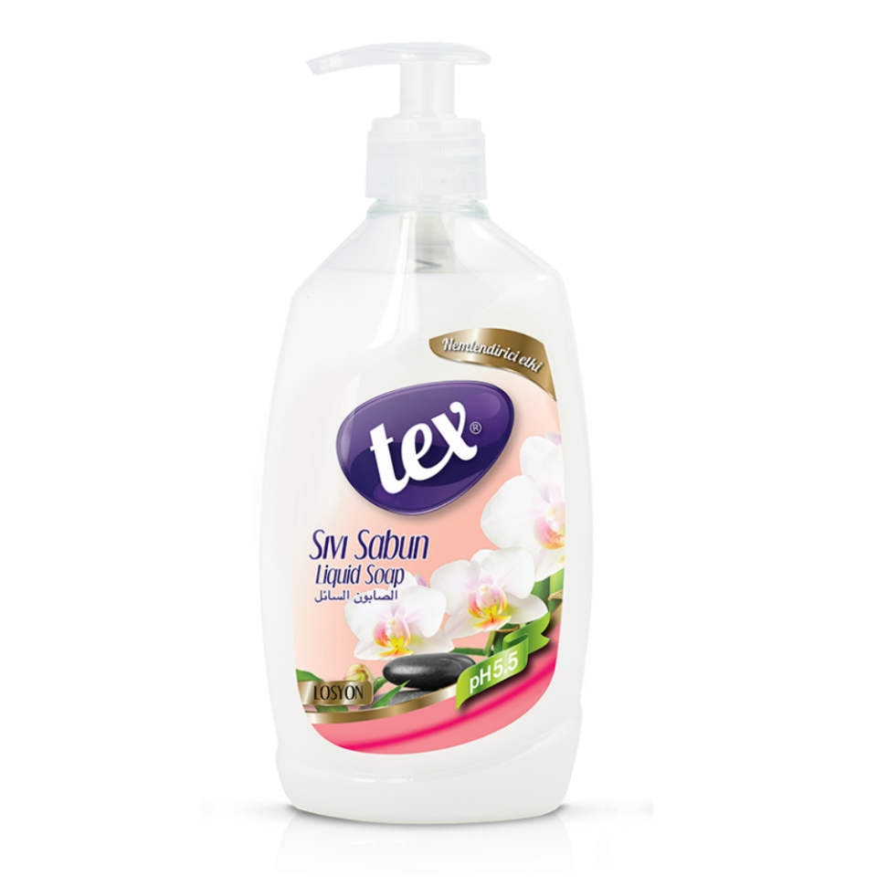 Tex Sıvı El Sabunu Losyon Şeffaf 750 Ml