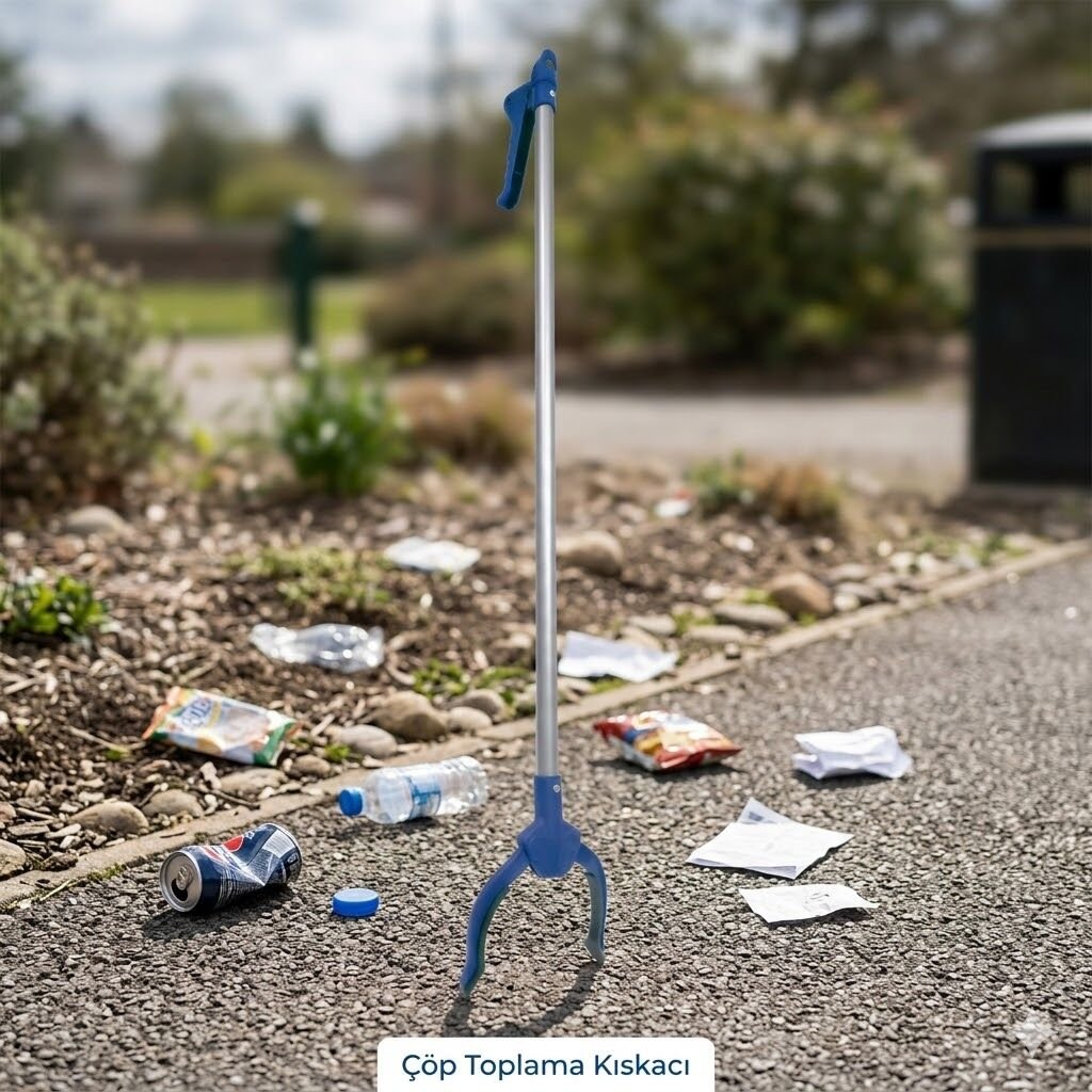 Çöp Toplama Kıskacı Aluminyum, 100 Cm