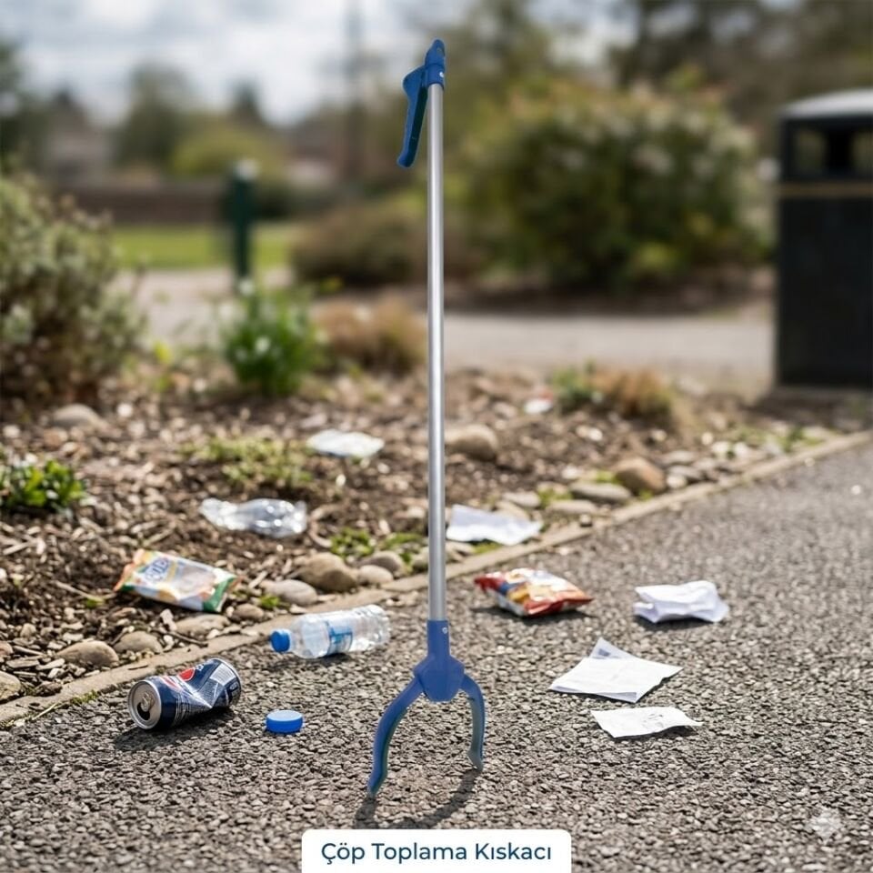 Çöp Toplama Kıskacı Aluminyum, 100 Cm