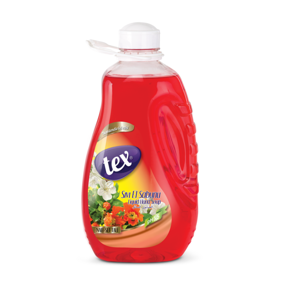 Tex Sıvı El Sabunu Narçiceği & Şeftali 2 Kg