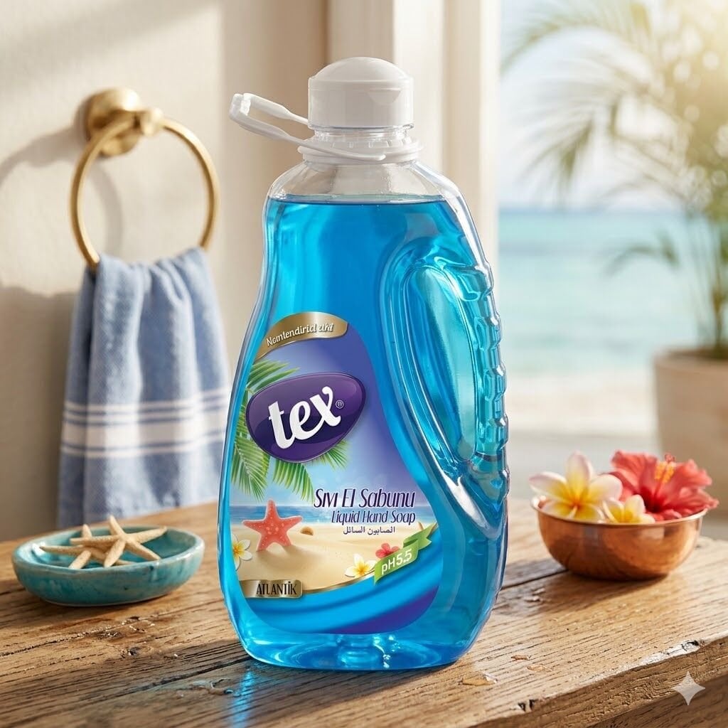 Tex Sıvı El Sabunu Atlantik 2 Kg