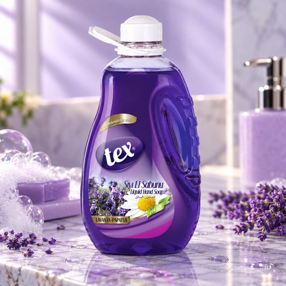 Tex Sıvı El Sabunu Lavanta&Papatya 2 Kg