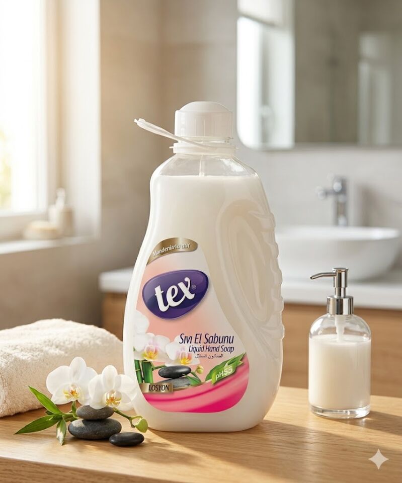 Tex Sıvı El Sabunu Losyon (Pet) 3 Kg