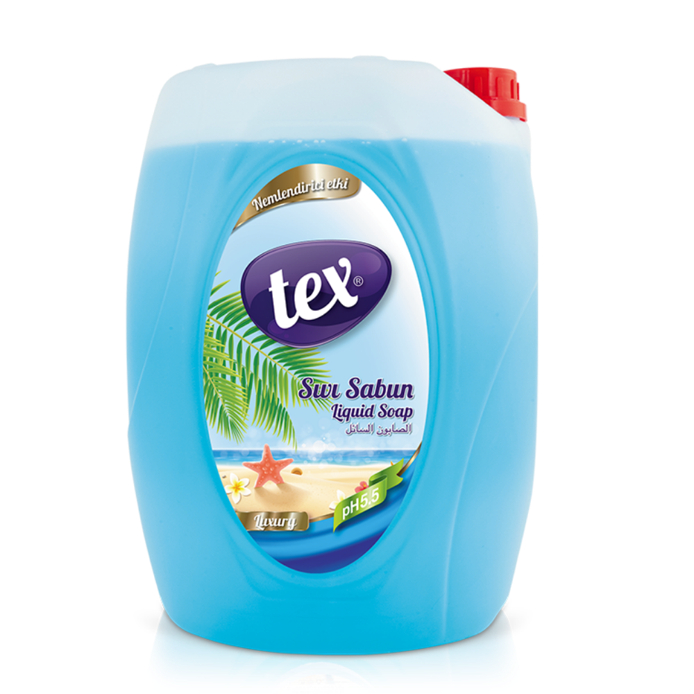 Tex Sıvı El Sabunu Luxury (Mavı) 5 Kg