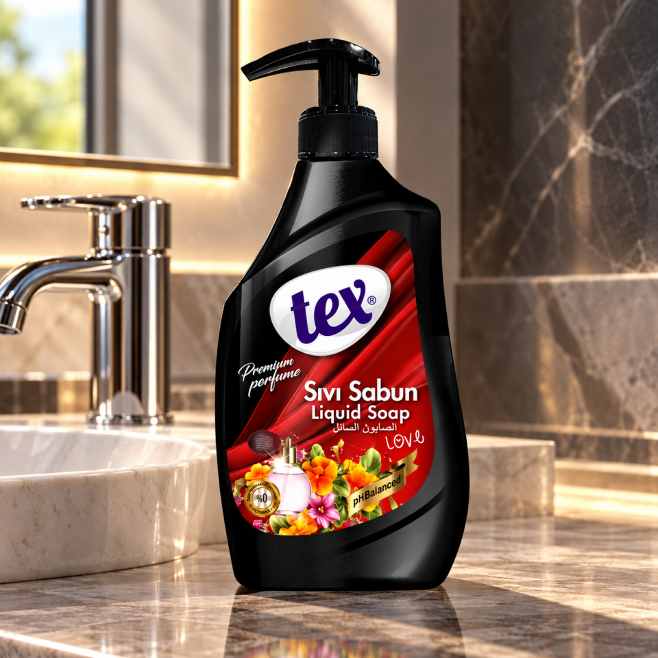 Tex Sıvı El Sabunu Premium Parfume Love 750 Ml
