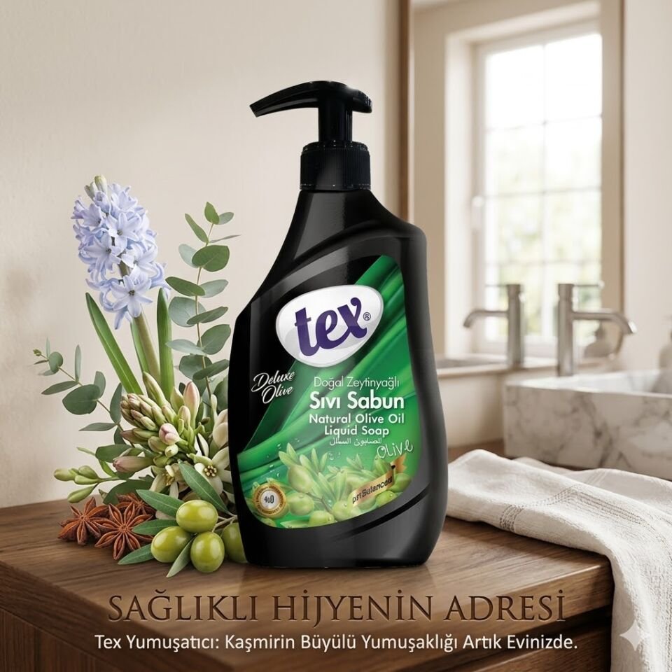 Tex Sıvı El Sıvısı Premium Parfume Olıve 750 Ml
