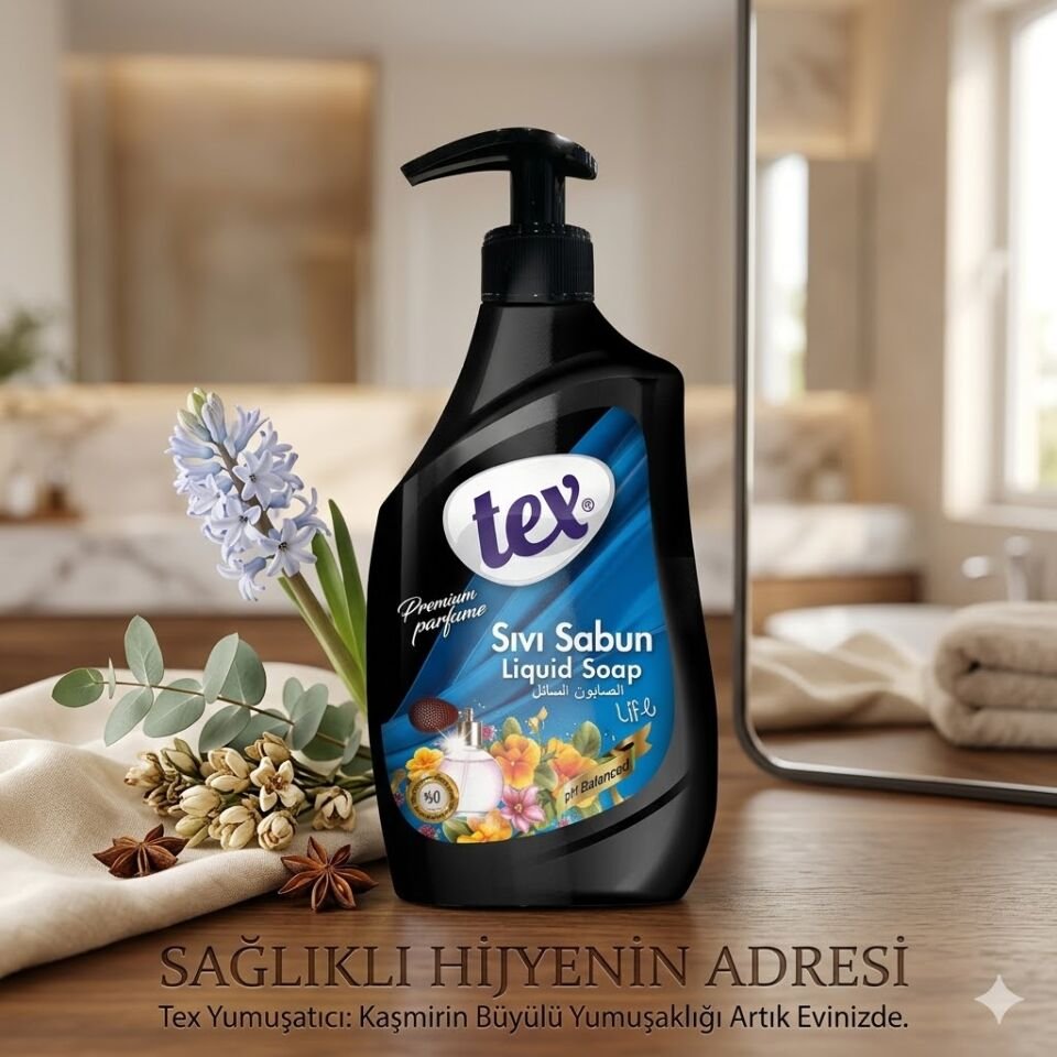 Tex Sıvı El Sıvısı Premium Parfume Lıfe 750 Ml