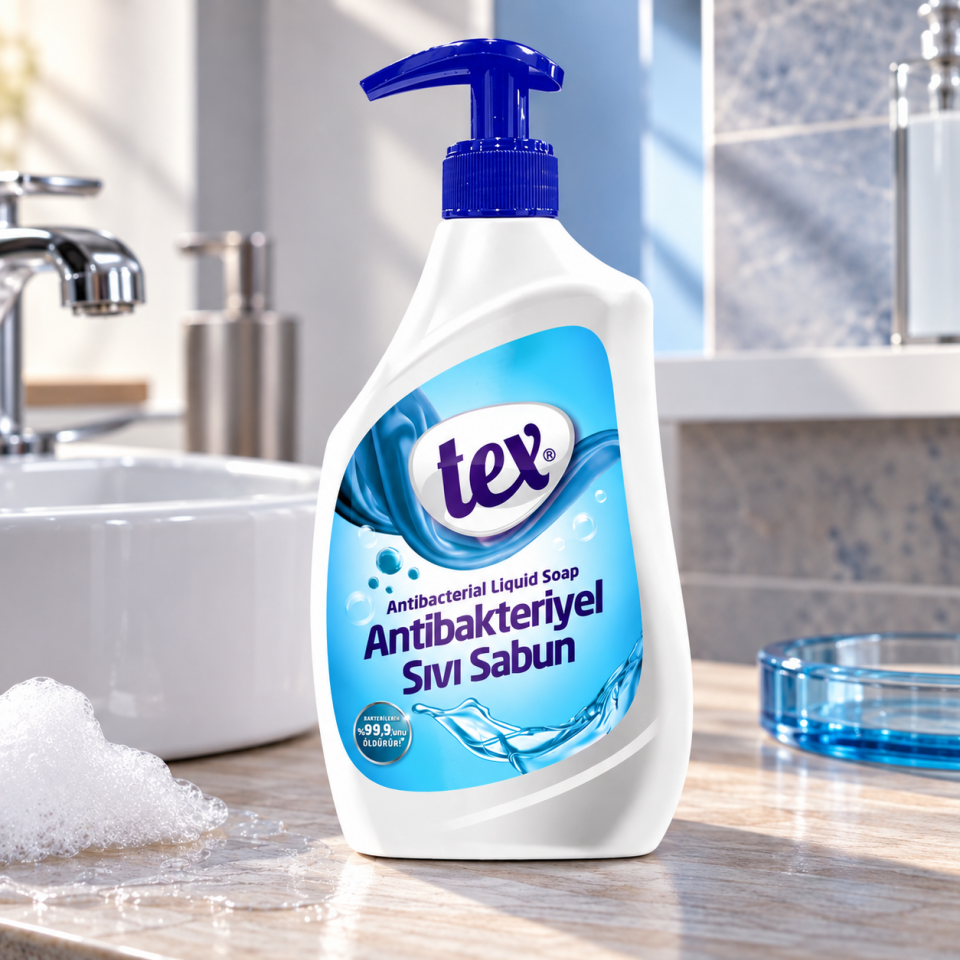 Tex Antibakteriyel Sıvı Sabun 400 Ml