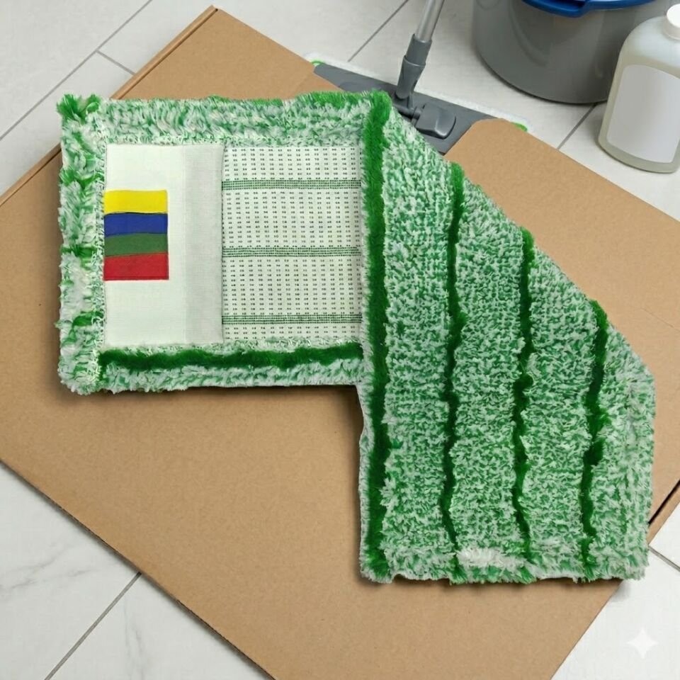 Master Mikrofiber Mop Yeşil 40 Cm