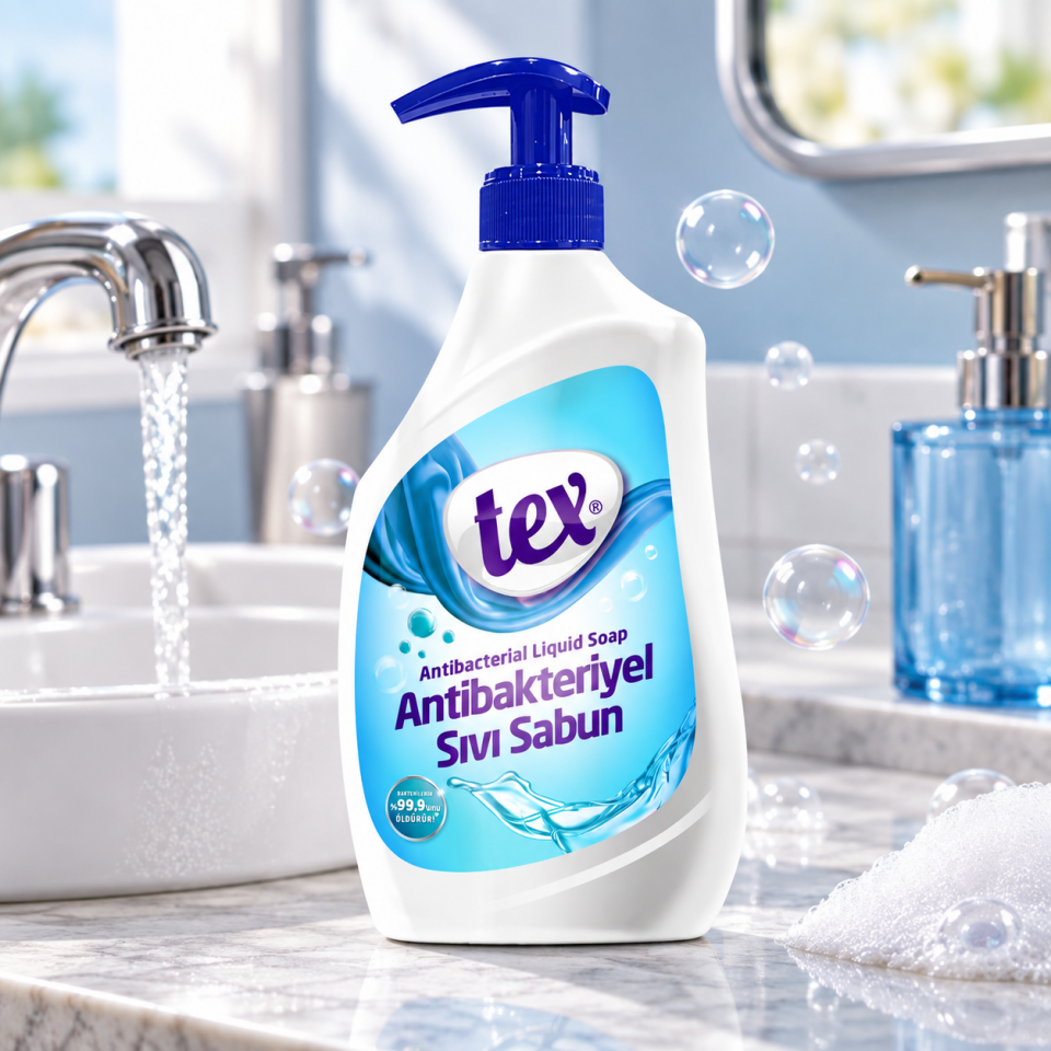 Tex Antibakteriyel Sıvı Sabun 750 Ml