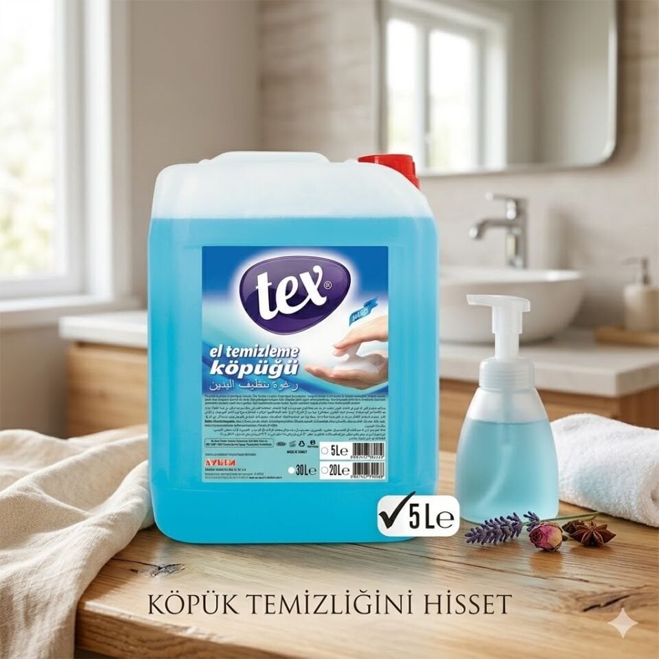 Tex Köpük El Sabunu 5 Kg