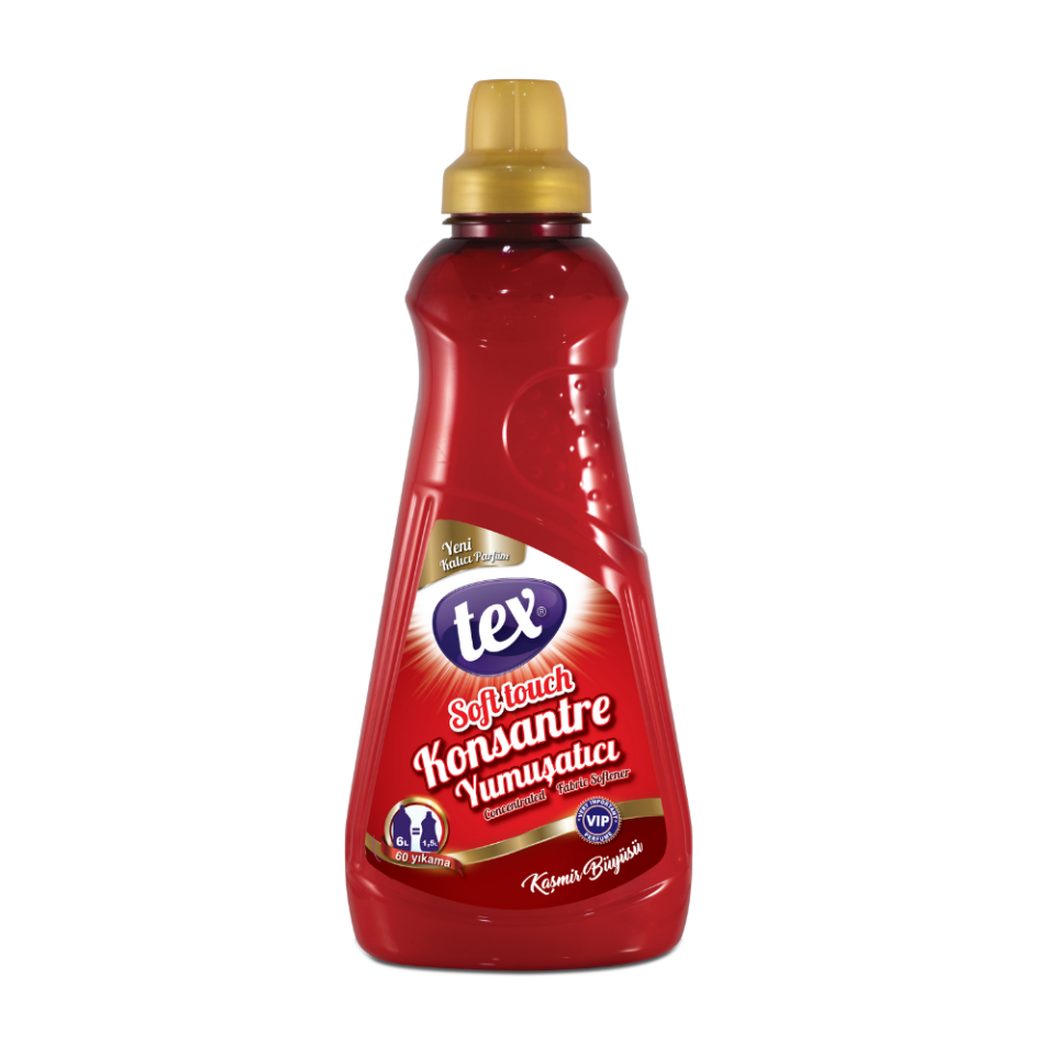 Tex Çamaşır Yumuşatıcısı Konsantre Kaşmir Büyüsü Kırmızı 1.25 Kg