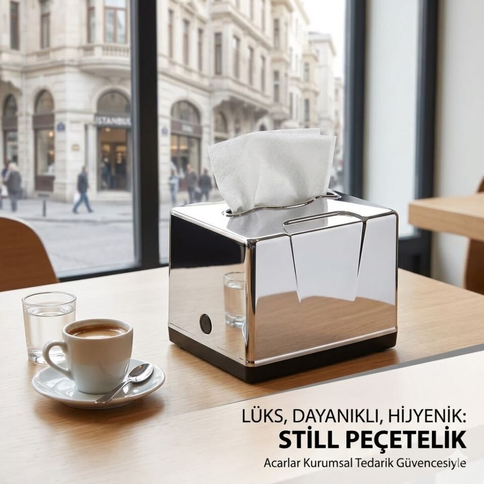 Still Peçetelik Krom Kaplama Ağır