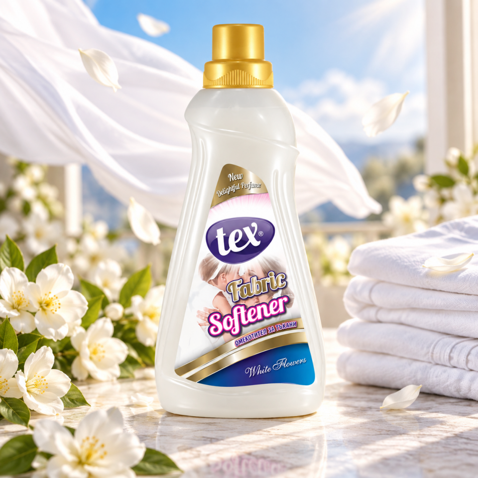 Tex Çamaşır Yumuşatıcısı Beyaz Çiçekler 1000 Gr