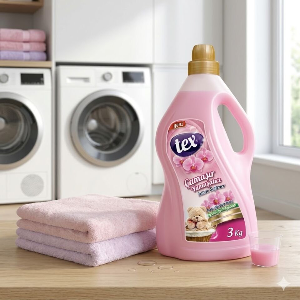 Tex Çamaşır Yumuşatıcıları Çiçek Düşlerii (Pembe) 3 Kg