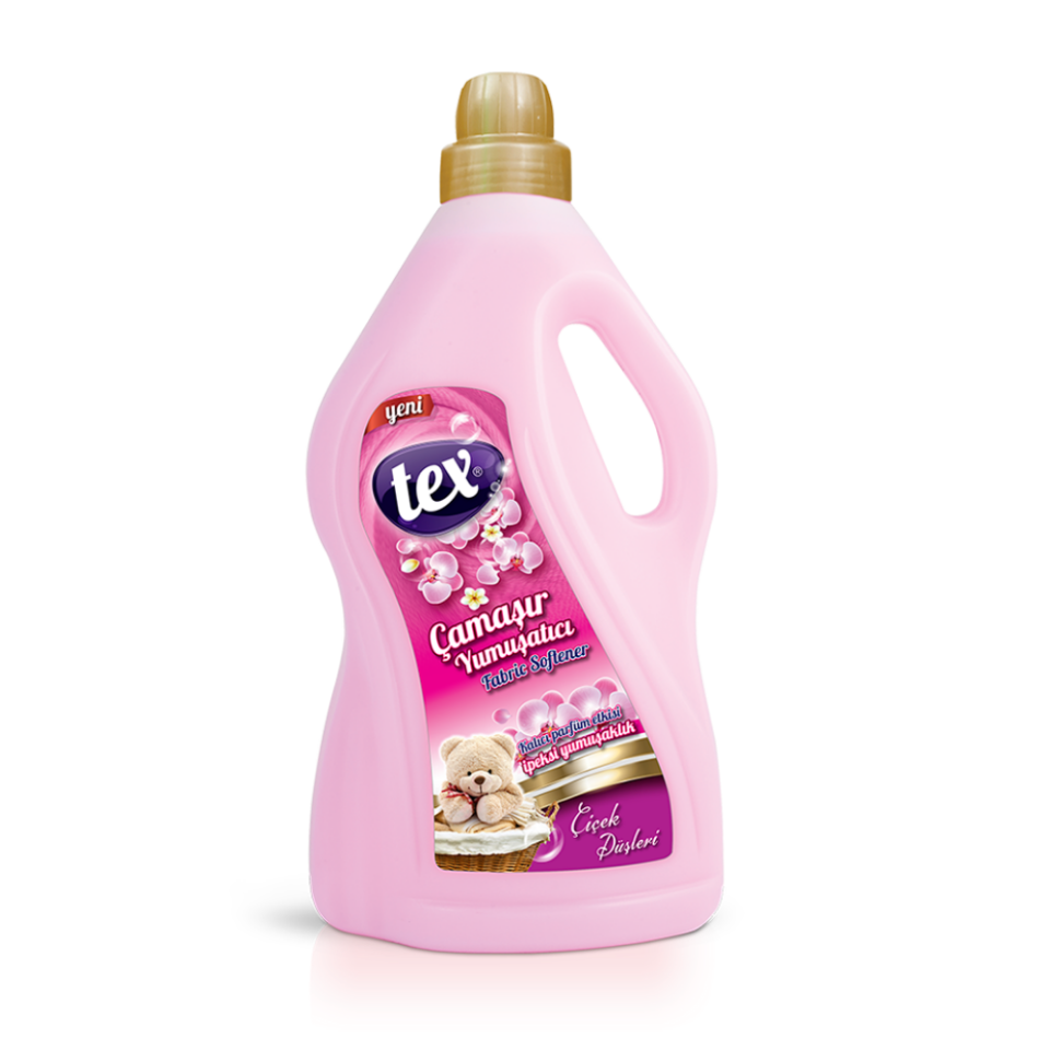 Tex Çamaşır Yumuşatıcıları Çiçek Düşleriİ (Pembe) 3 Kg