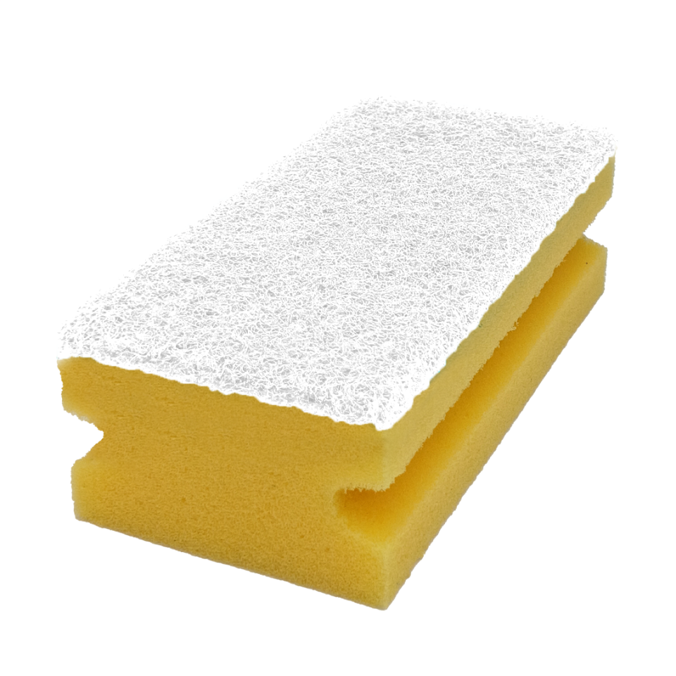 Endüstriyel Temizlik Süngeri Beyaz Keçe, 10'Lu Paket 7X14