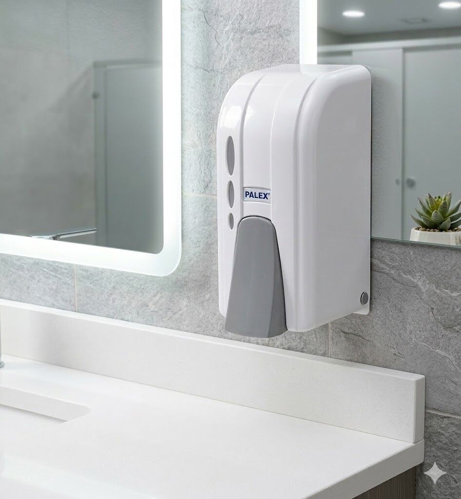 İnter Köpük Sabun Dispenseri Kartuşlu 1000 Cc Beyaz