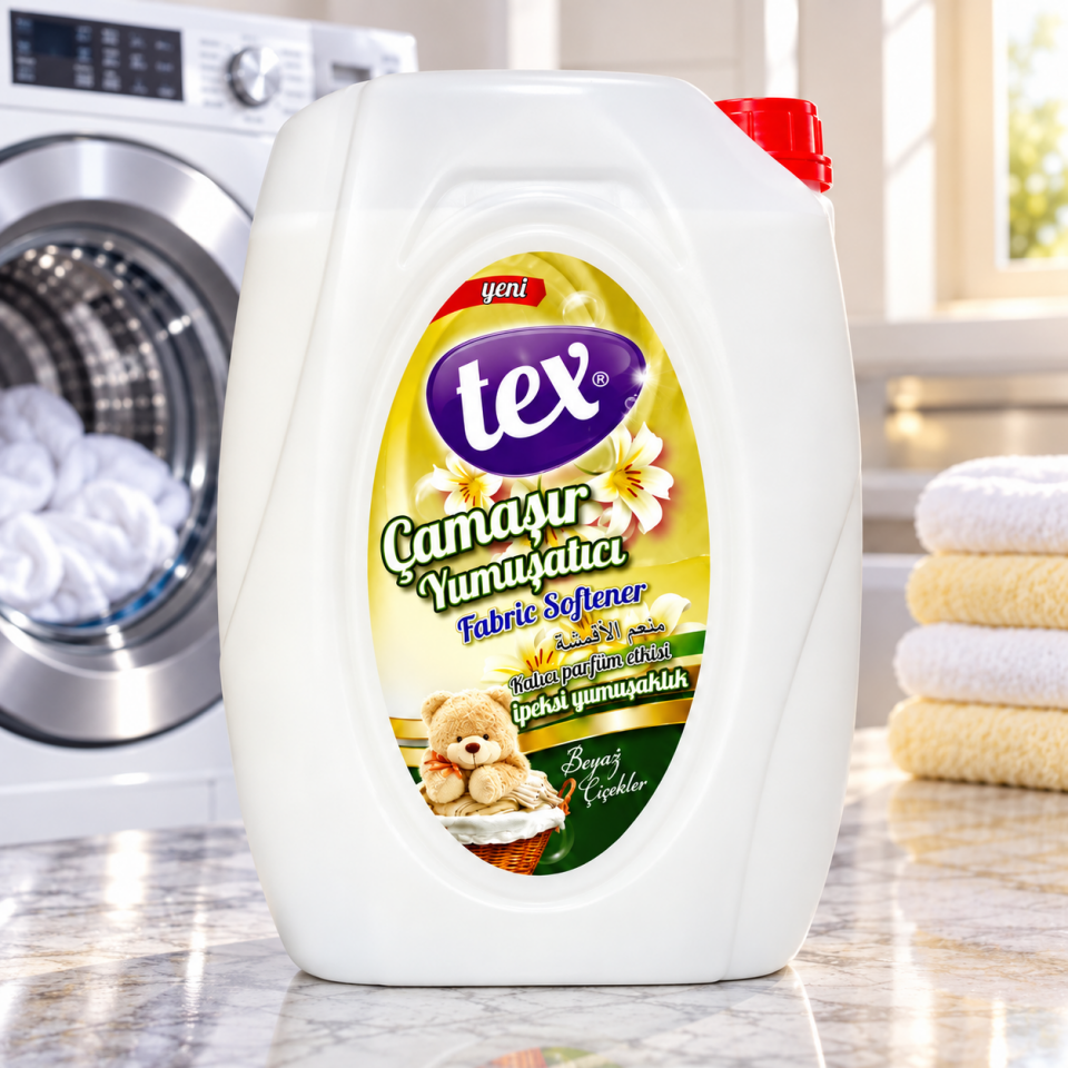 Tex Çamaşır Yumuşatıcısı Beyaz 5 Kg