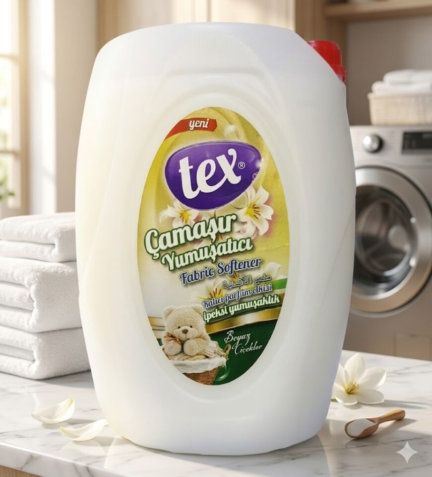Tex Çamaşır Yumuşatıcıları Sensitive (Beyaz) 5 Kg