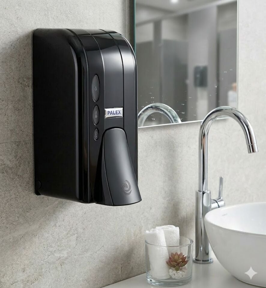 İnter Köpük Sabun Dispenseri Kartuşlu 1000 Cc. Siyah