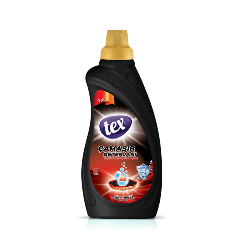 Tex Sıvı Çamaşır Deterjanı Siyah İnci 1 Kg