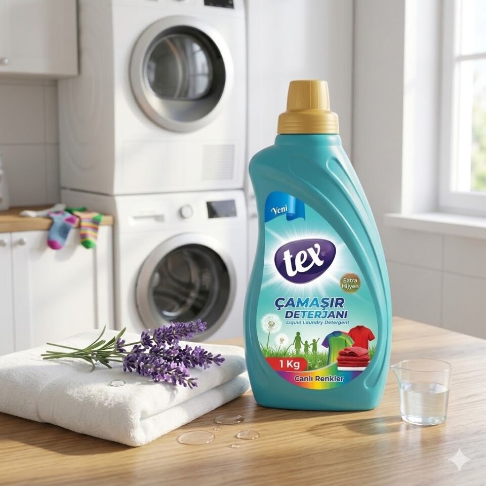 Tex Sıvı Çamaşır Deterjanı Whıte & Color 1 Kg