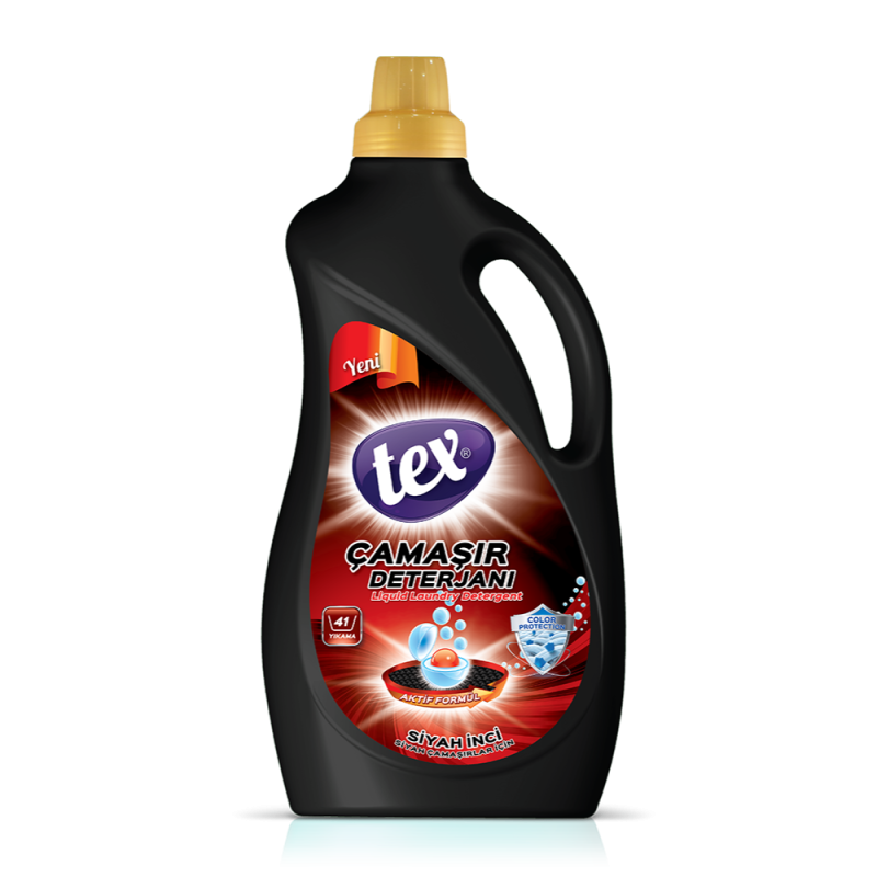 Tex Sıvı Çamaşır Deterjanı Siyah İnci 2,5 Kg