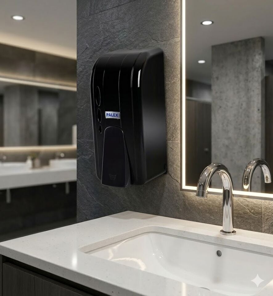 İnter Köpük Sabun Dispenseri Dökme 550 Cc Siyah