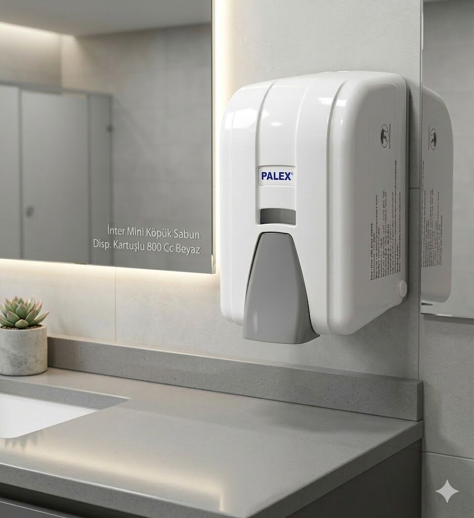 İnter Mini Köpük Sabun Disp. Kartuşlu 800 Cc Beyaz